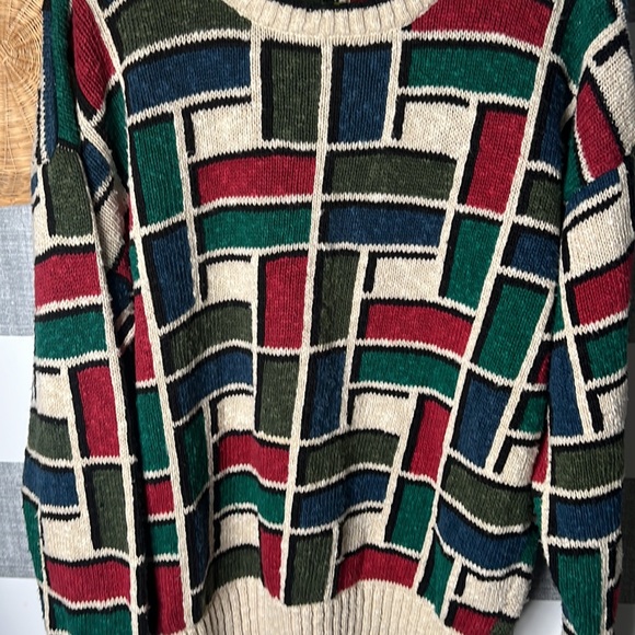 VTG Boston Traders Oversized Sweater - Picture 2 of 5